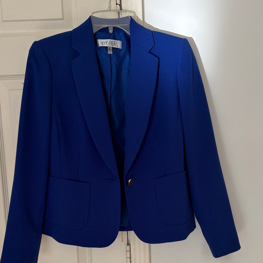 Kasper Cobalt Blue Women's Blazer